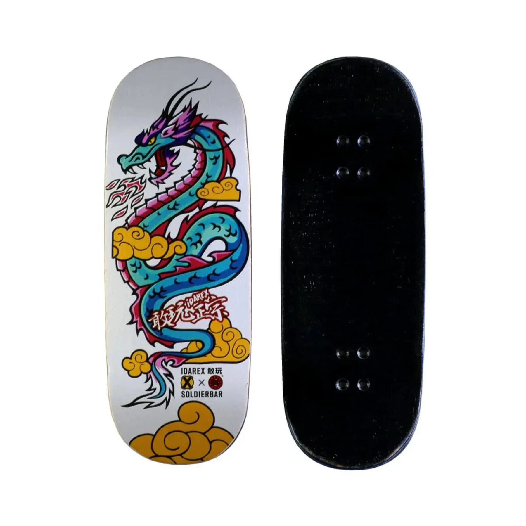 SOLDIER BAR Soldierbar 9.0 Fingerboards Deck 98 x 33mm 5-Layer(Lucky Loong)