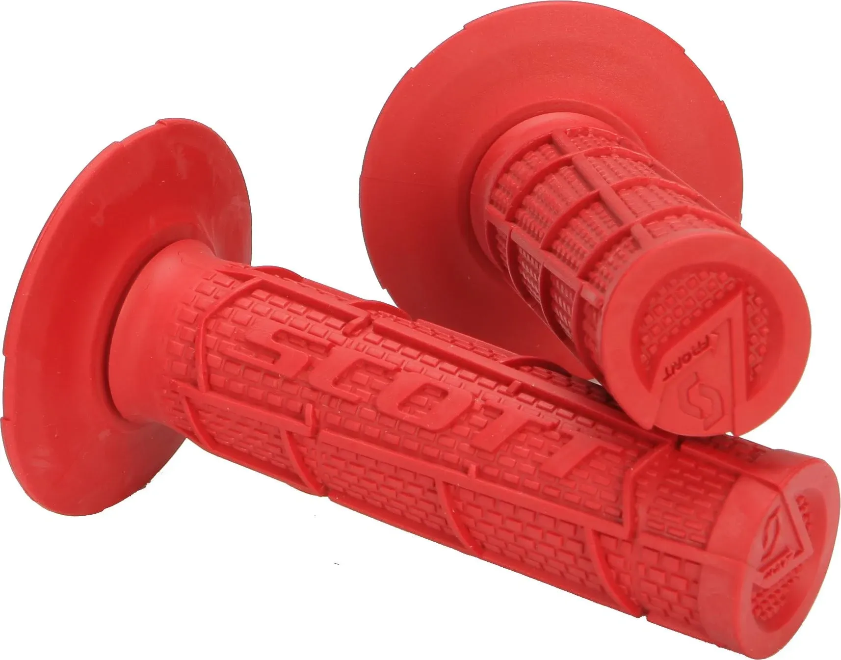 "Scott USA Radial Full Waffle Grip - Red