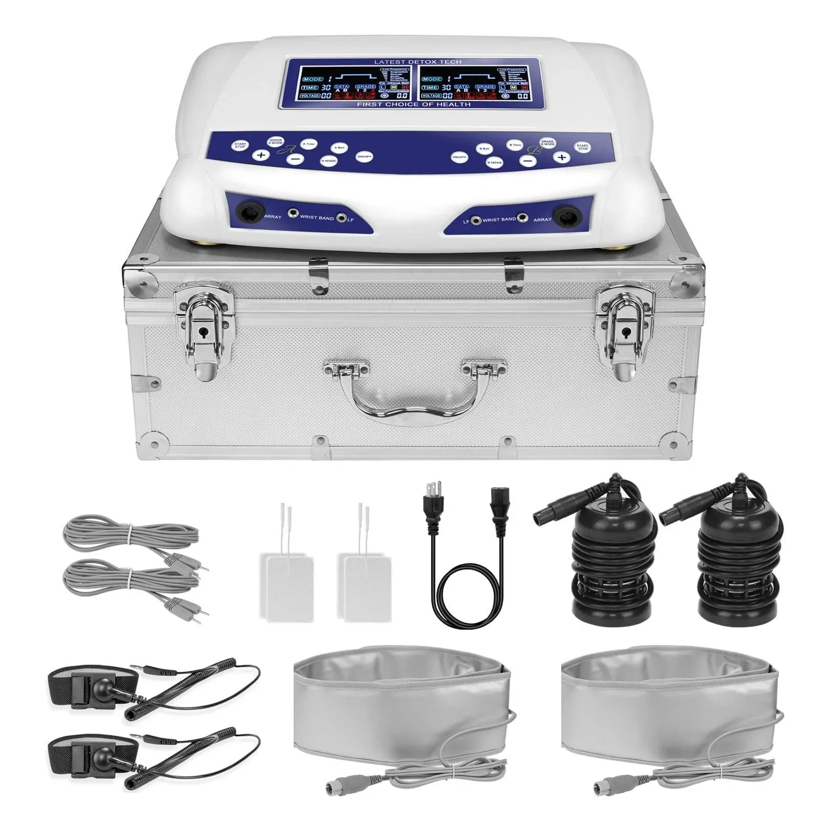 Ionic Foot Bath Detox Machine, Professional Ion Cleanse Dual Ionic Detox Foot...