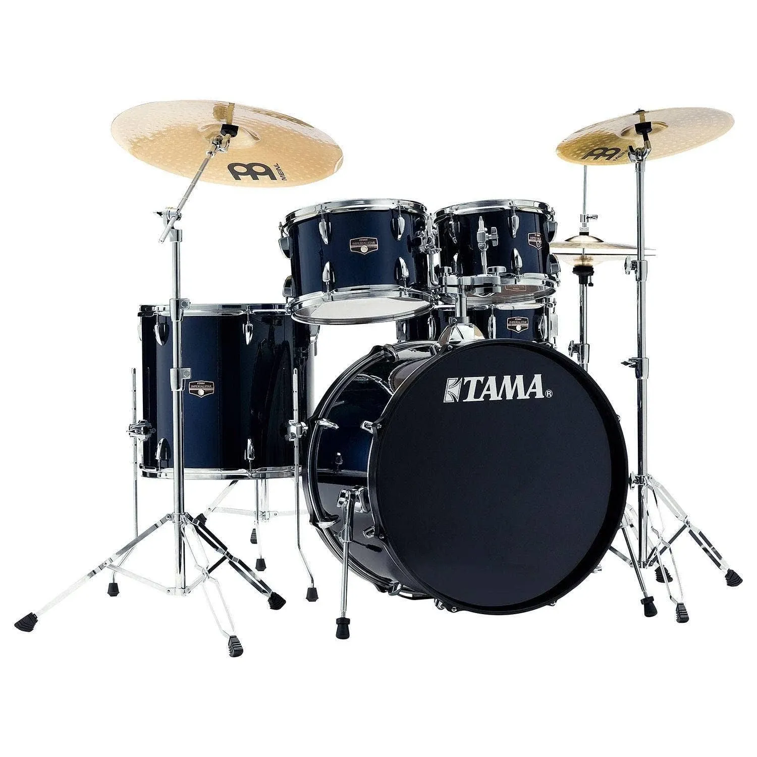 Tama IE52C Imperialstar 10 / 12 / 16 / 22 / 5x14" 5pc Drum Set with Meinl HCS Cymbals and Hardware | Reverb