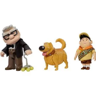 UP 3 PACK DISNEY PIXAR STORYTELLERS CARL / RUSSELL / DUG 2023  **NEW**