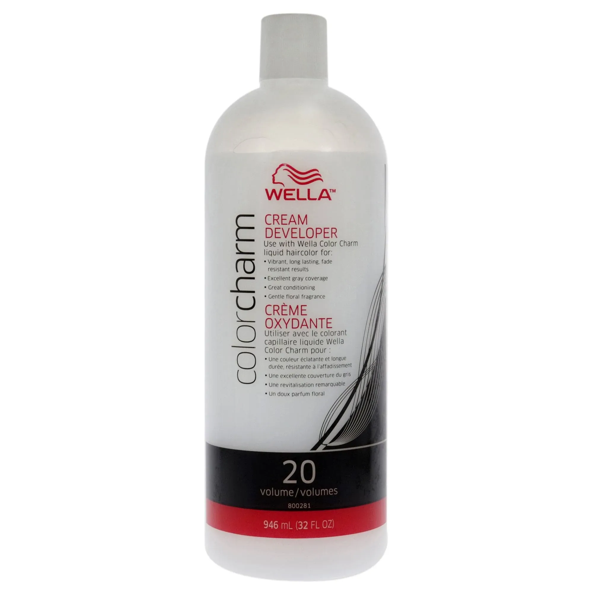 Wella Color Charm Clear Developer 20 Volume, 32 fl oz (946 ml)