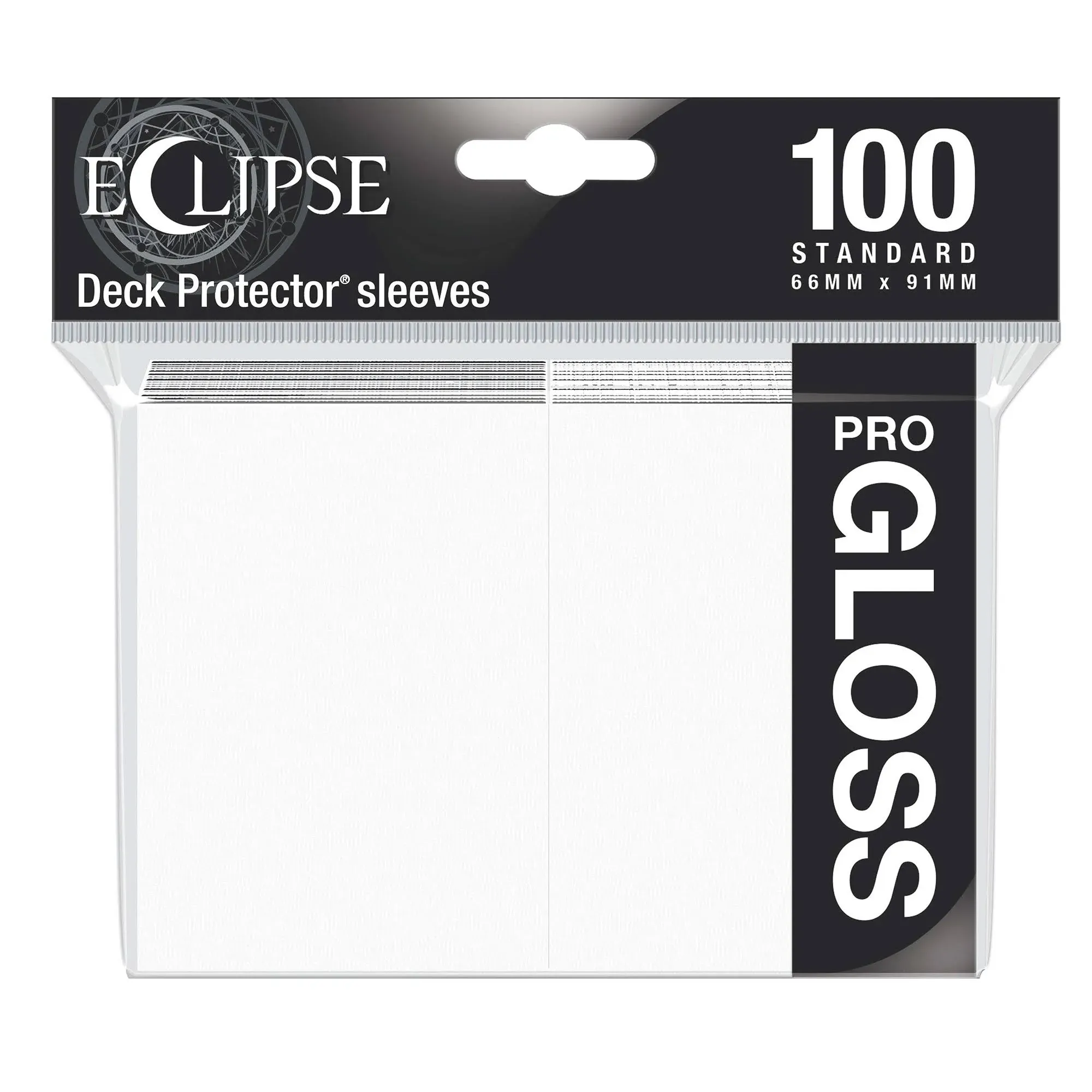 Eclipse Pro Gloss Standard Sleeves(100) Arctic White