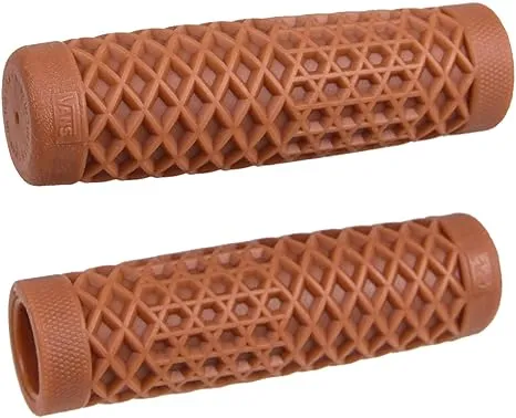 Cult Vans Waffle Motorcycle Grips - 1" / Gum