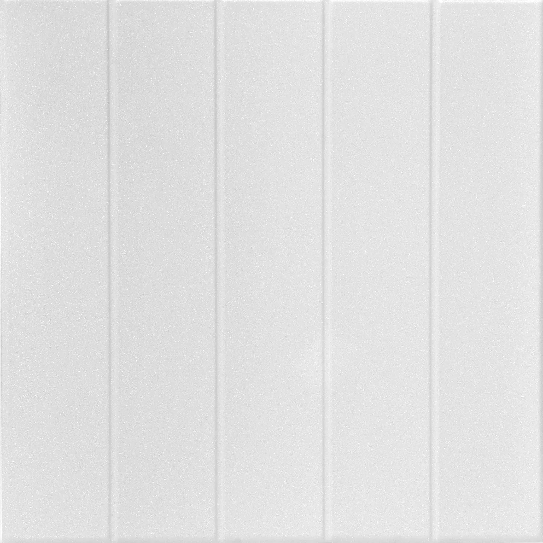 A La Maison Ceilings R104 Bead Board Foam Glue-up Ceiling Tile (256 sq. ft./Case), Pack of 96, Plain White