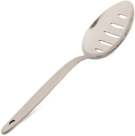 JB Prince Gray Kunz Slotted Spoon