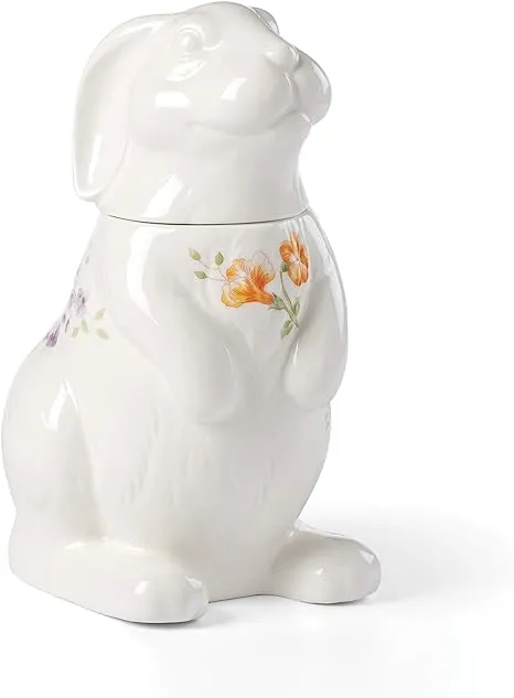 Lenox 893454 Butterfly Meadow Bunny Cookie Jar