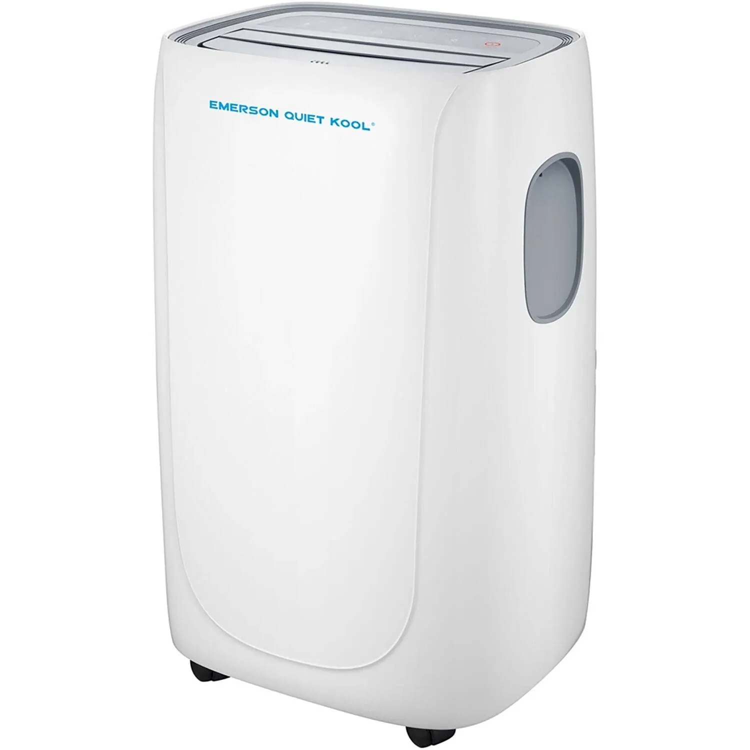 Emerson Quiet Kool 14,000 BTU Portable Air Conditioner with Dehumidifier for Living Rooms, 115V, Quiet Portable AC for Rooms up to 550 Sq. Ft. with 3 Speeds, Remote Control, and 24-Hour Timer, White