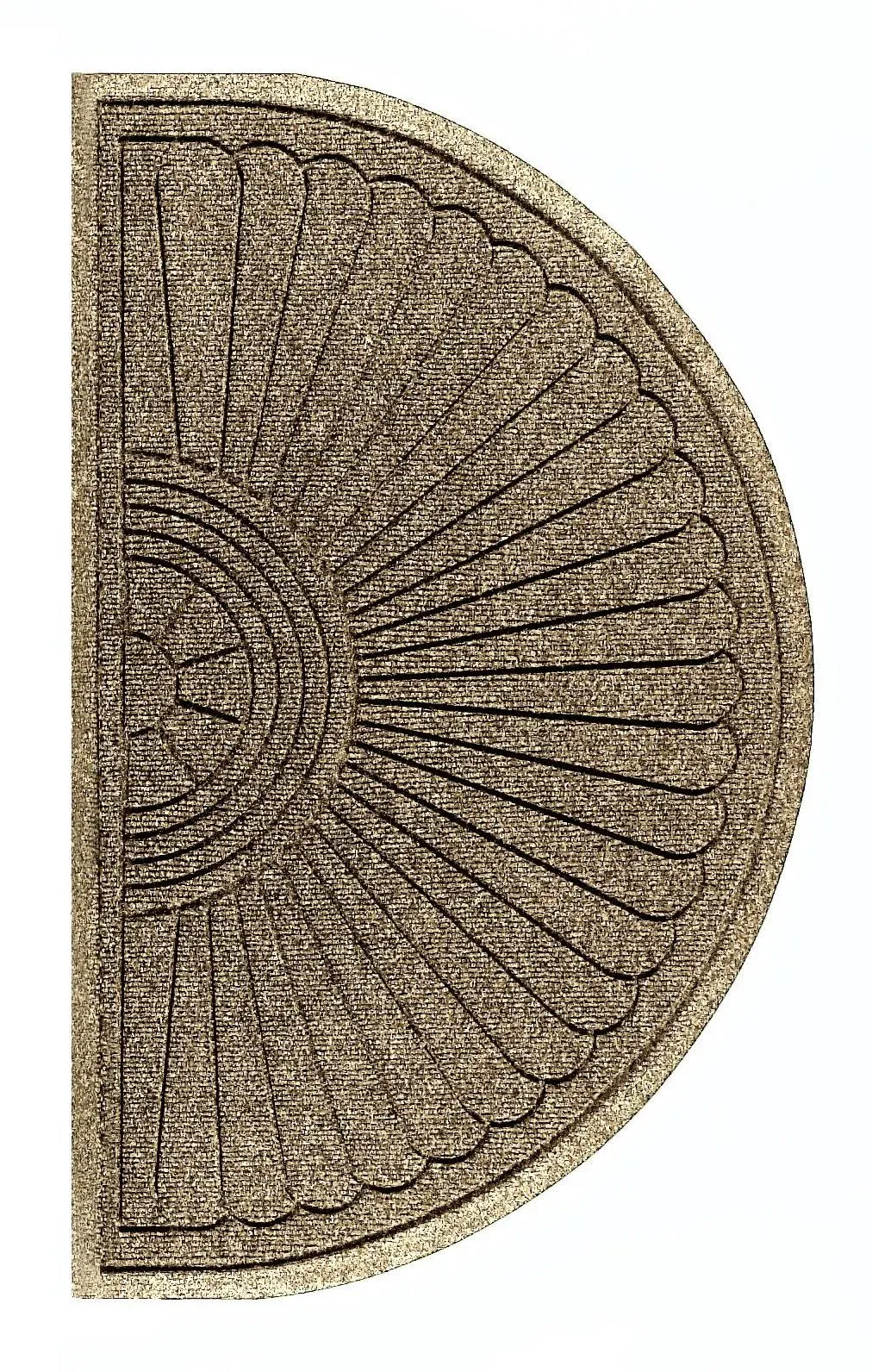 The Andersen Company Waterhog Eco Grand Premier Half-Oval Floor Mat 72in. x 39 5 ...