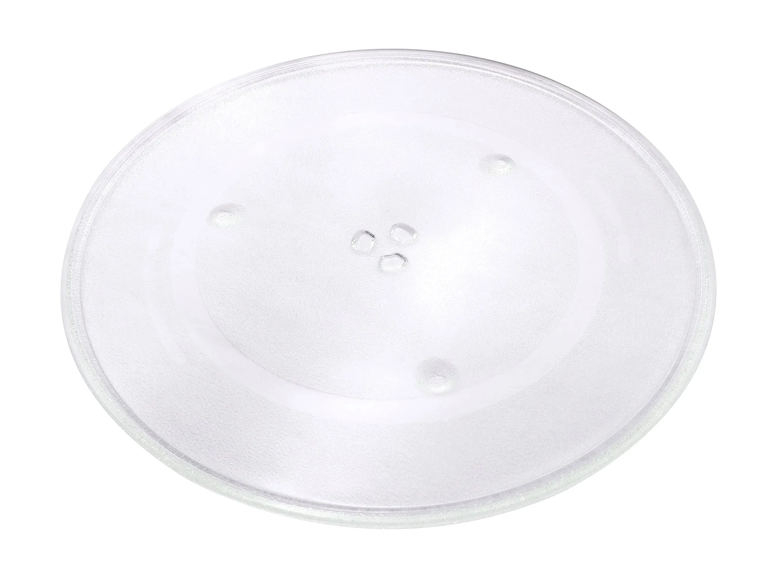 Meter Star 16.5inch(42cm) Microwave Glass Plate/Microwave Glass Turntable Plate Replacement for Panasonic Part Number A06014M00AP and F06014M00AP Dishwasher Safe Microwave Glass Plate