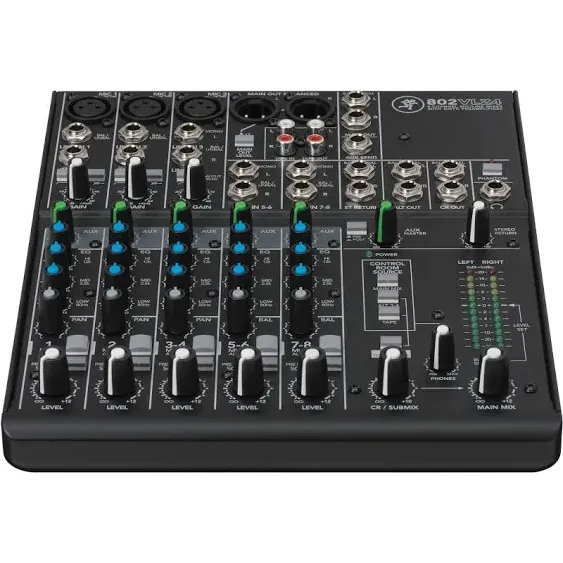 Mackie 802VLZ4 - 8-Channel Ultra Compact Mixer