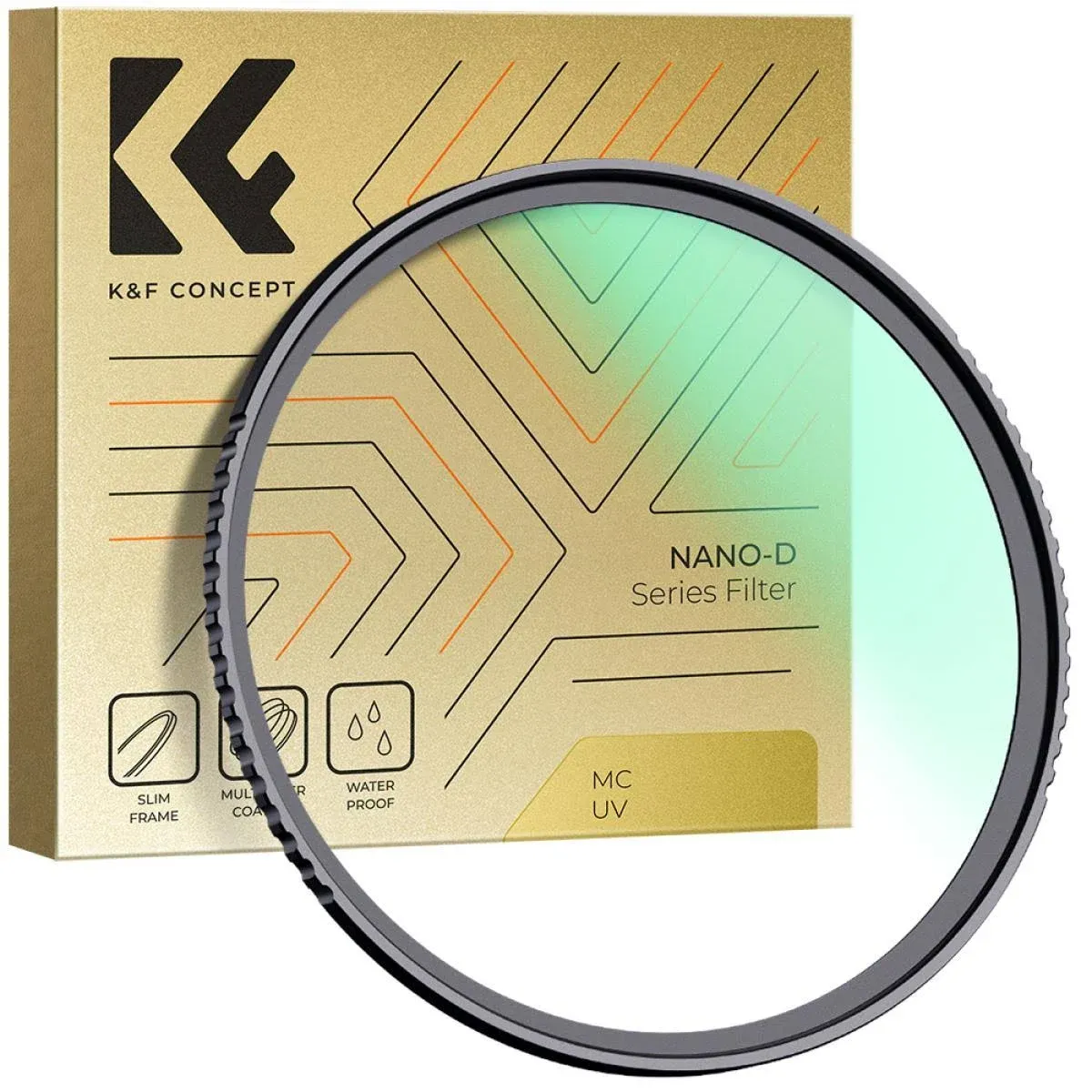 58Mm Uv Protection Filter K&F Concept