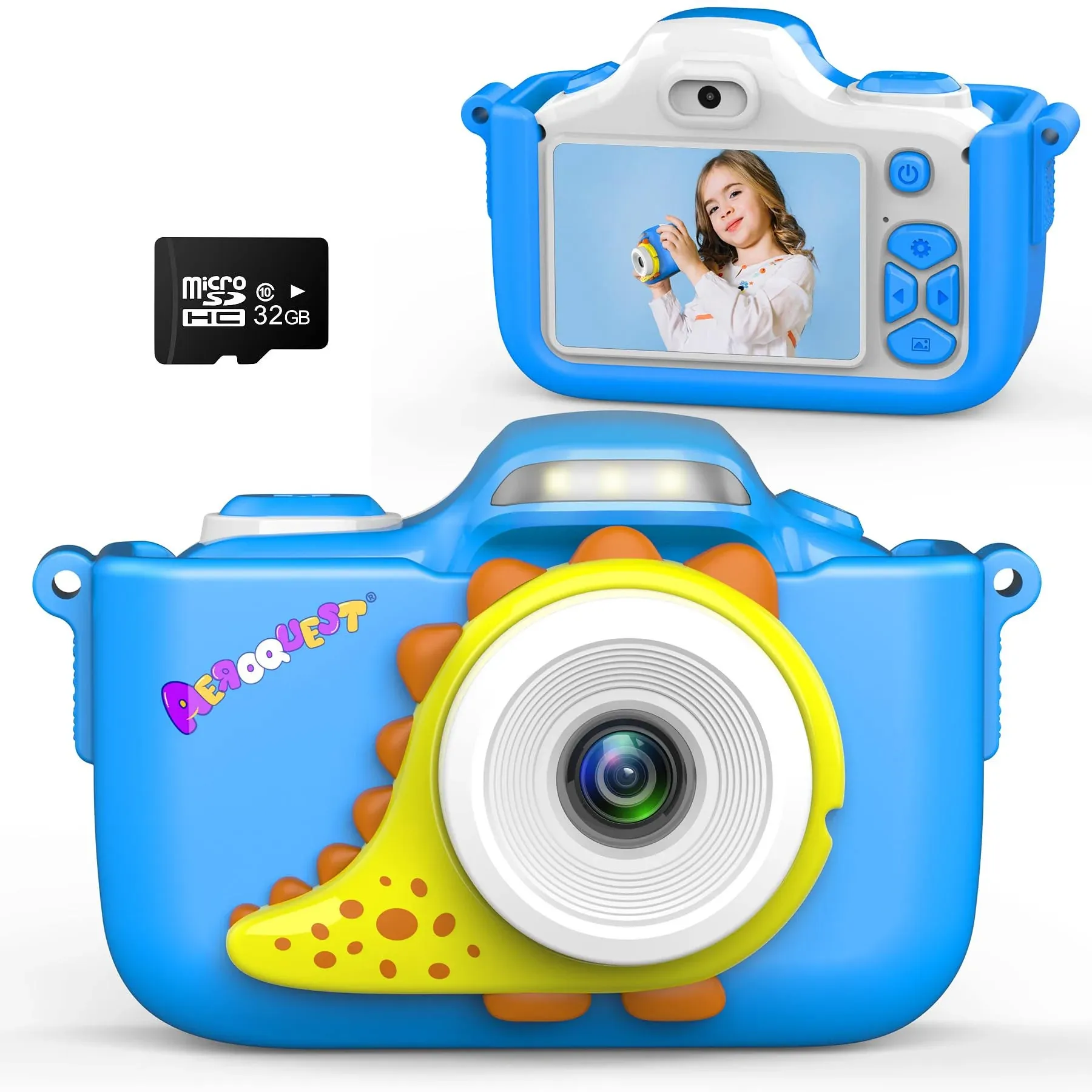 Kids Camera Toddler Camera HD Kids Digital Camera with Video for Girls Boys Ages 3-12