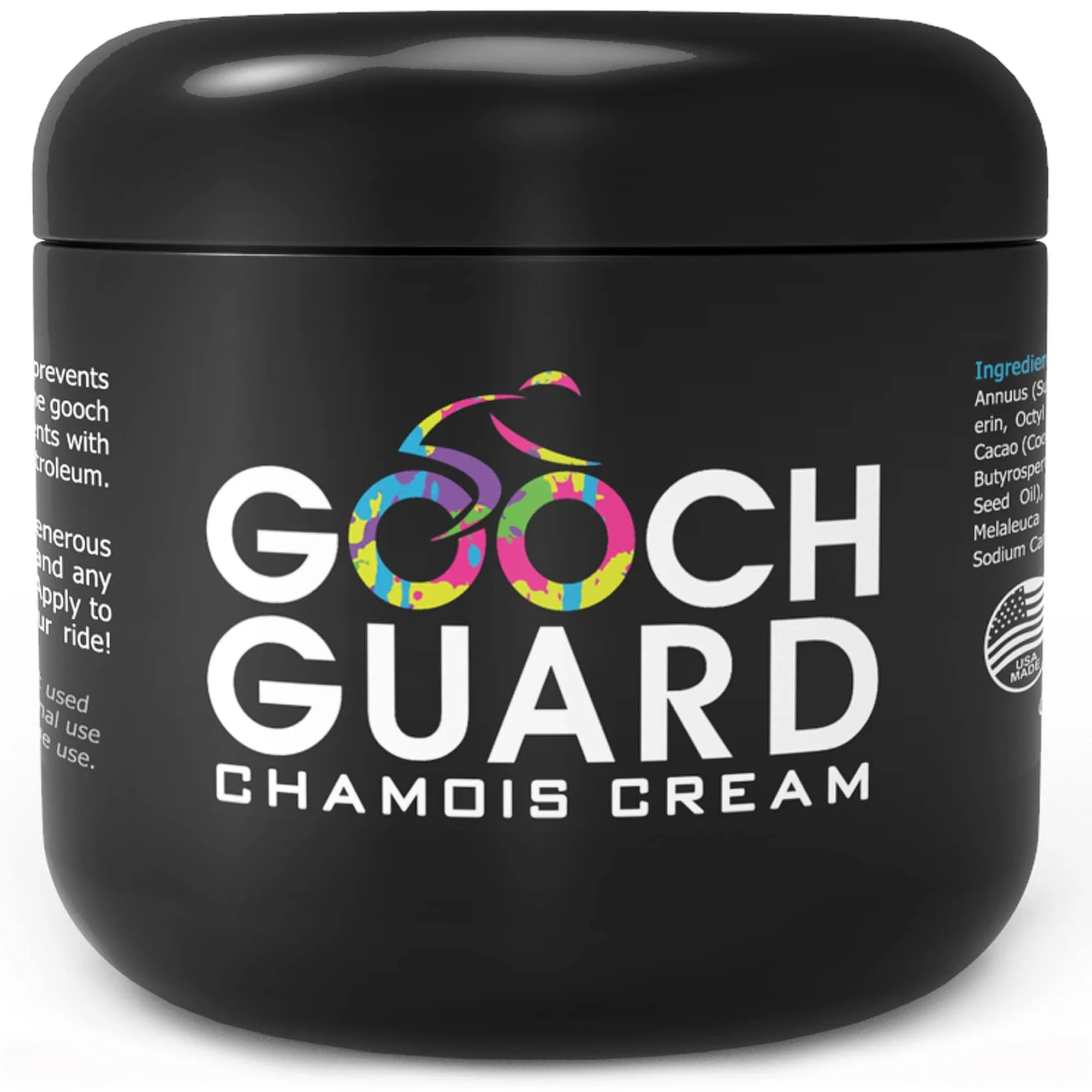 Gooch Guard Chamois Cream Anti Chafe and Friction Lubricant Balm Made in The USA