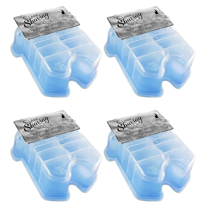 Clark Shaving Co. Refill Cartridges for Braun Clean & Renew CCR (6 Pack)