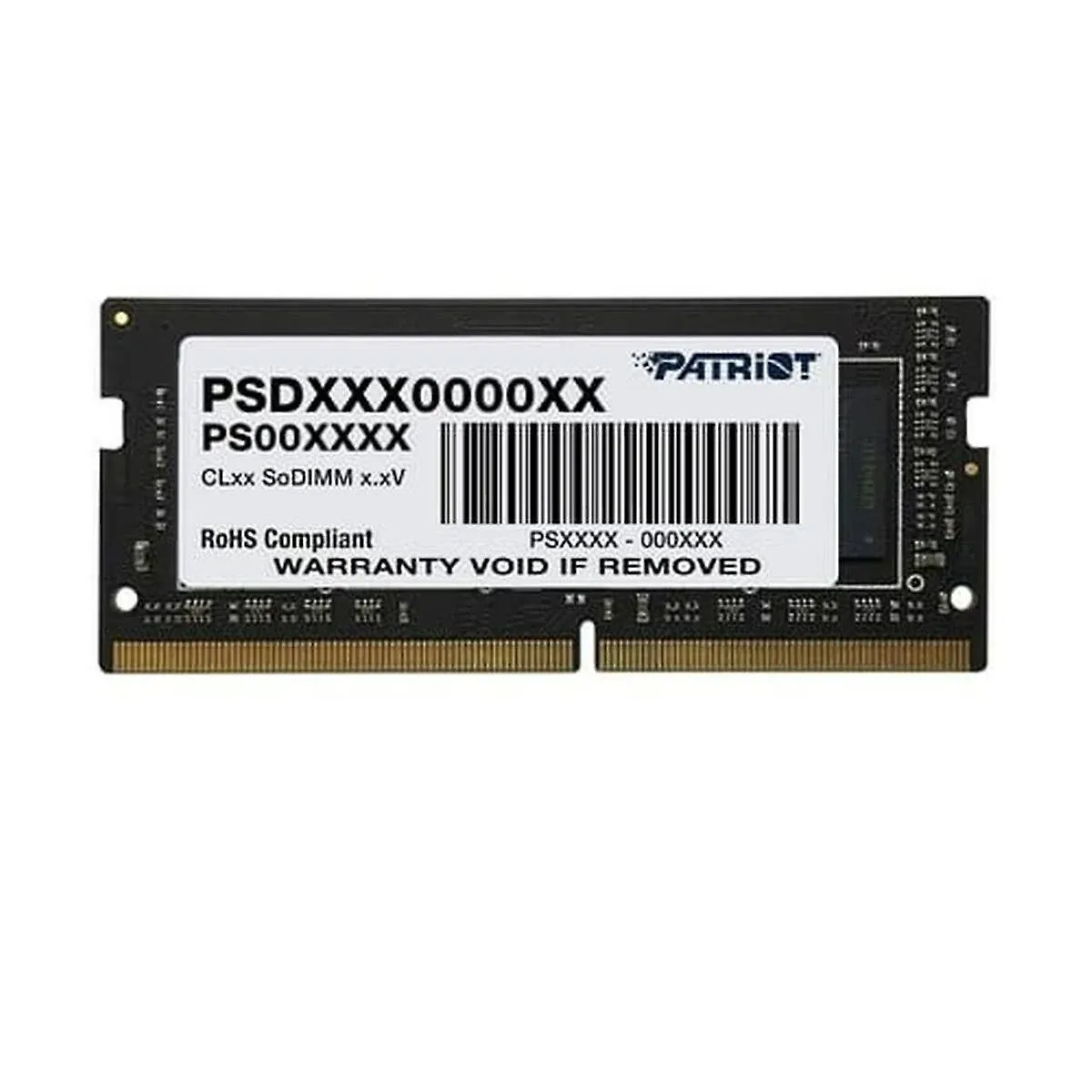 Patriot Memory Signature Line 16GB DDR4 SDRAM Memory Module - For Notebook - 16 GB (1 x 16GB) - DDR4-3200/PC4-25600 DDR4 SDRAM - 3200 (PSD416G320081S)