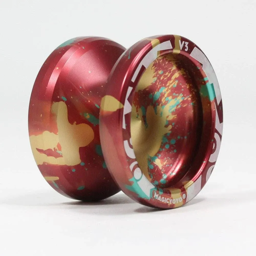 MAGICYOYO V3 Yo-Yo -Beginner to Advanced Aluminum Yoyo - Includes Extra Accessory ...