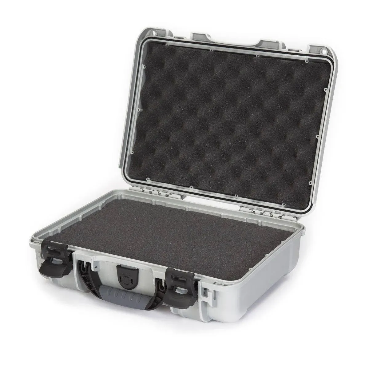 Nanuk 910-1005 910 Case w/Foam 14.3"L x 11.11"W x 4.7"H Silver 910-1005