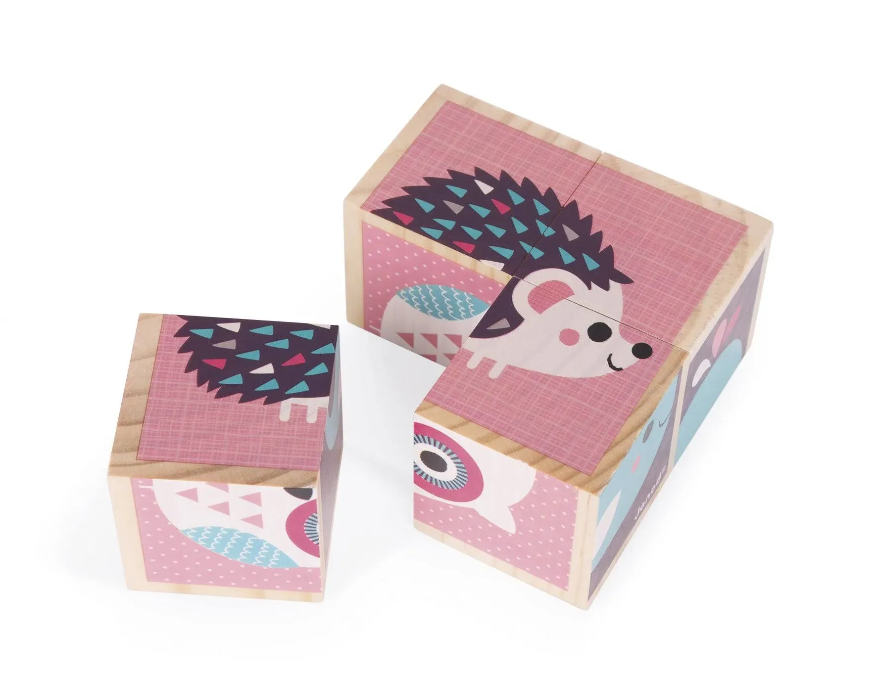 Janod My First Blocks - Baby Animals