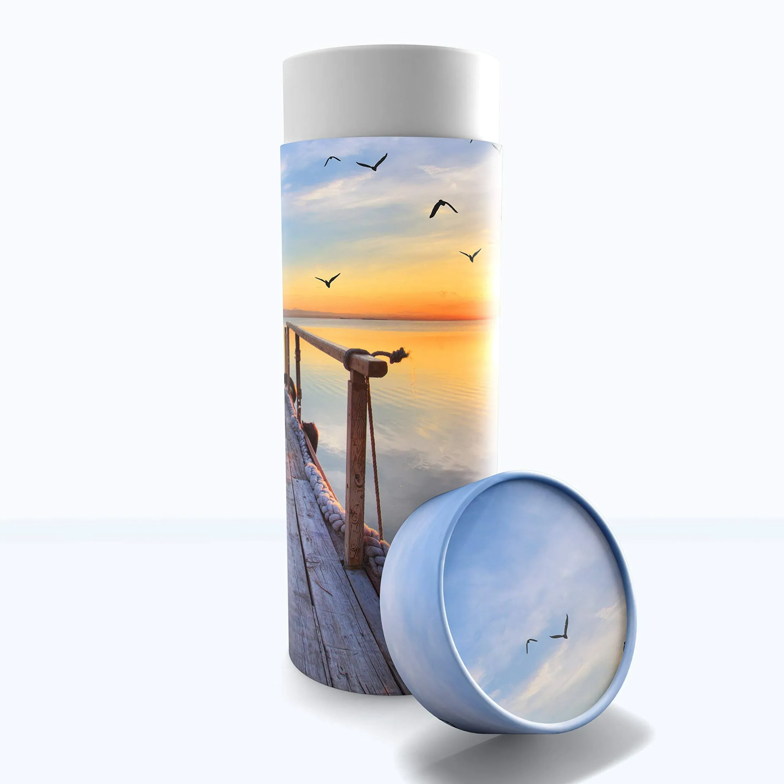 Beautiful Scenes - Dock of The Bay Scattering Urn - Biodegradable Urns for Human ...