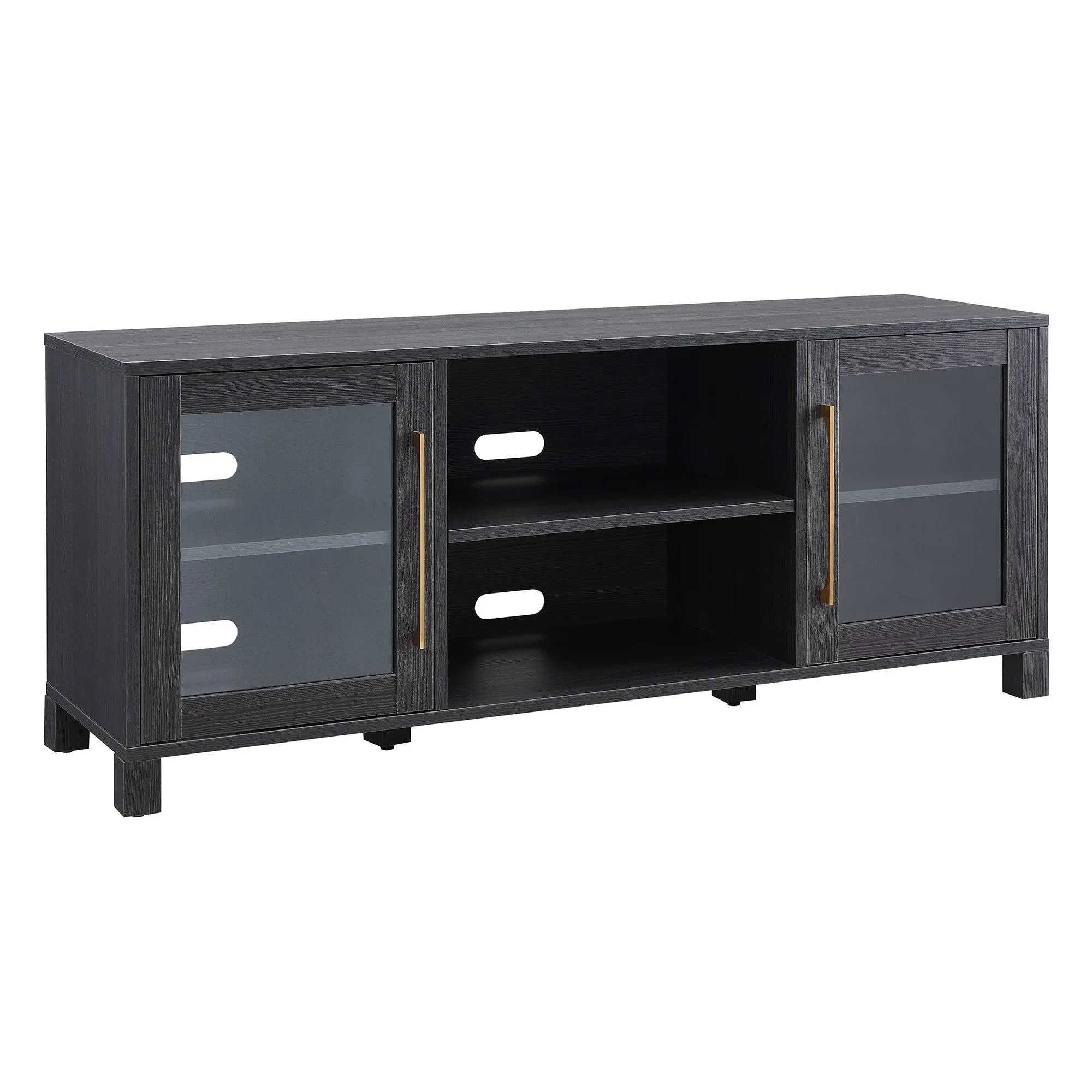 Quincy TV Stand 58" Charcoal Gray