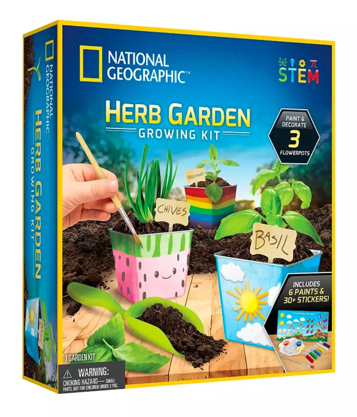 National Geographic Herb Garden Growing Kit