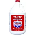 Lucas Oil 10048 SAE 75W-90 Synthetic Transmission and Differential Lubricant - 1 Gallon