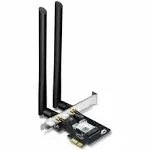 TP-Link AC1200 PCIe WiFi Card for PC (Archer T5E) - Bluetooth 4.2, Dual Band Wireless Network Card (2.4Ghz and 5Ghz) for Gaming, Streaming, Supports Windows 11/10, 8.1, 8, 7 (32/64-bit)