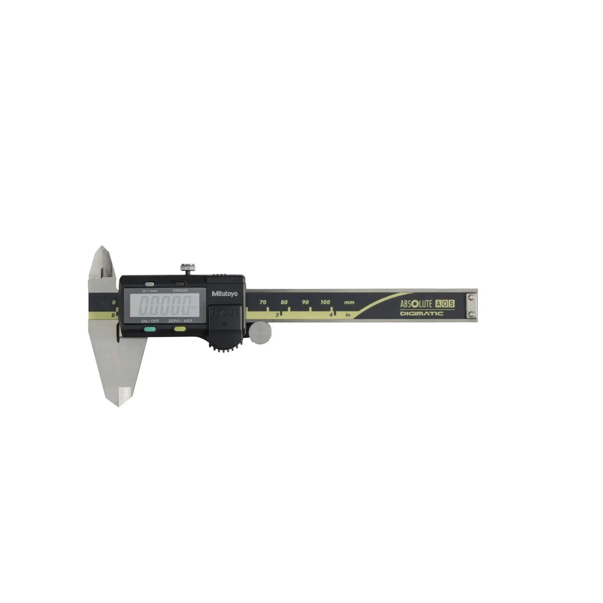 Mitutoyo 500-170-30 Advanced Onsite Sensor Absolute Scale Digital Caliper, 0-4" Range