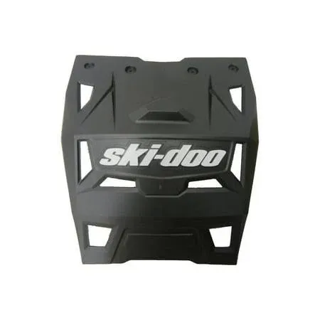 Ski-Doo New OEM Rear Snow/Mud Guard Flap - Summit Black w/ White 520001300