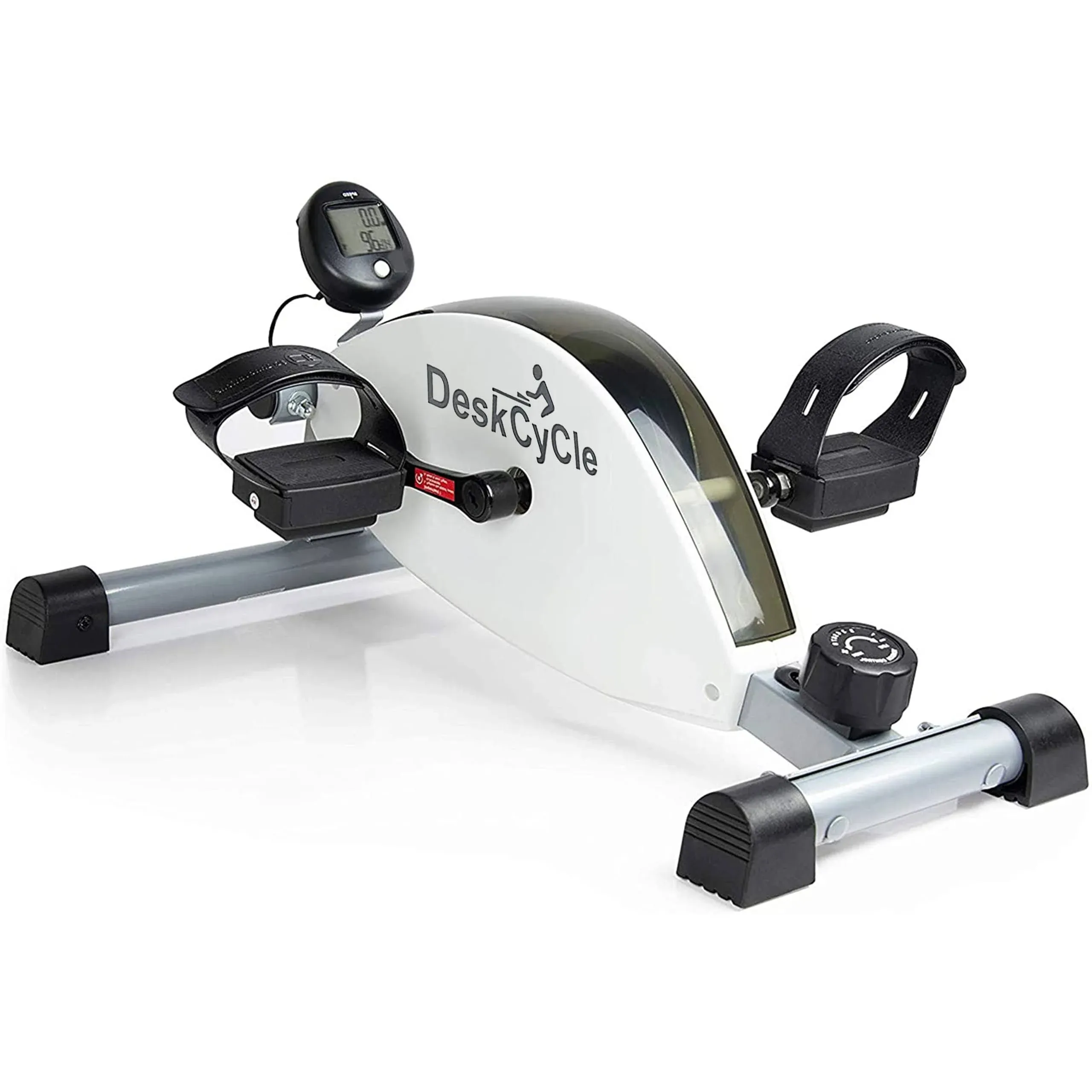 DeskCycle Under Desk Bike Pedal Exerciser - Mini Exercise Bike Desk Cycle, Leg Exerciser for Physical Therapy & Desk Exercise - Adjustable Leg and Standard Versions