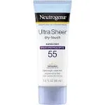 Neutrogena Ultra Sheer Dry-Touch SPF 55 Sunscreen