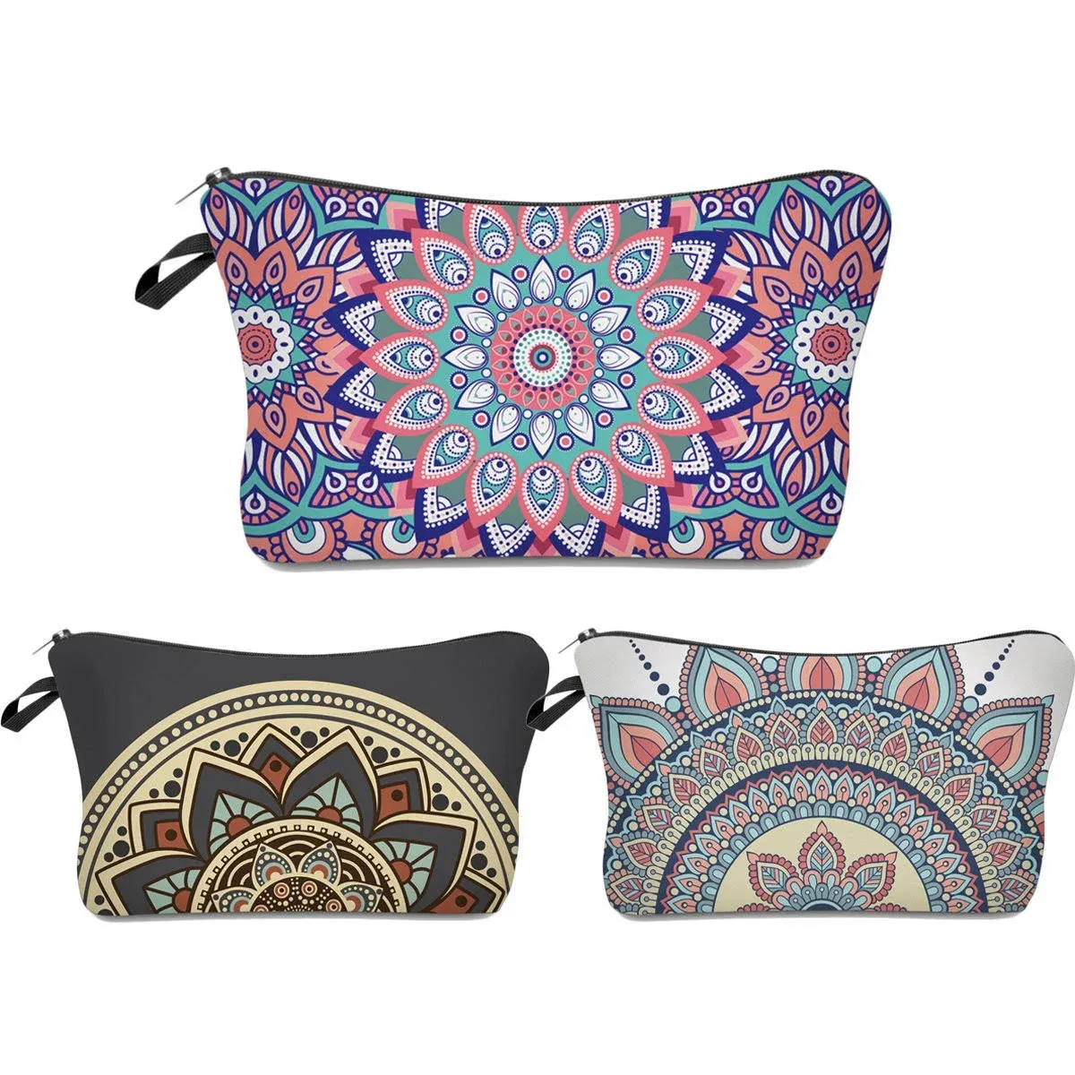 Roomy Cosmetic Bag 3 Piece Set