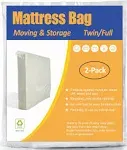 Comforthome Mattress Bag for Moving and Storage Fits and Size Mattress