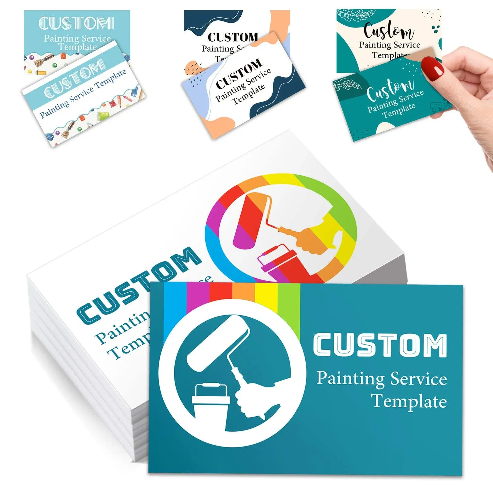 Fadace Custom Business Cards Customize Personalized Printable with Logo Picture ...