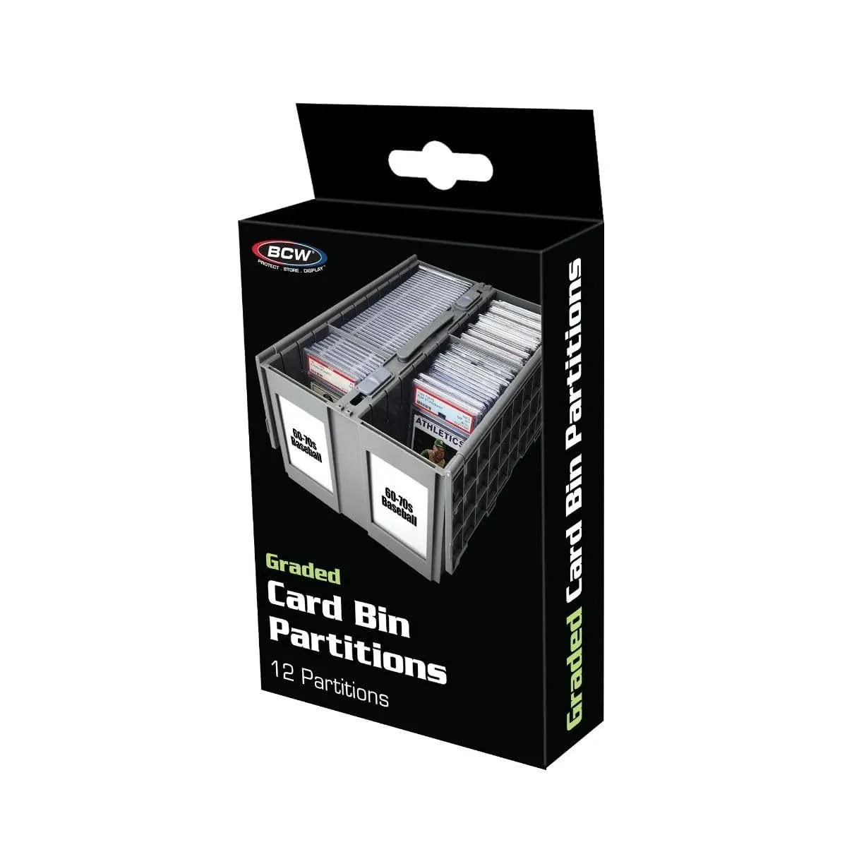 BCW Graded Card Bin Partitions