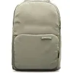 BREVITE The Backpack- Casual daypack backpacks for every function. Compact but spacious 18L aesthetic traveling backpack with laptop compartment. (Tan)