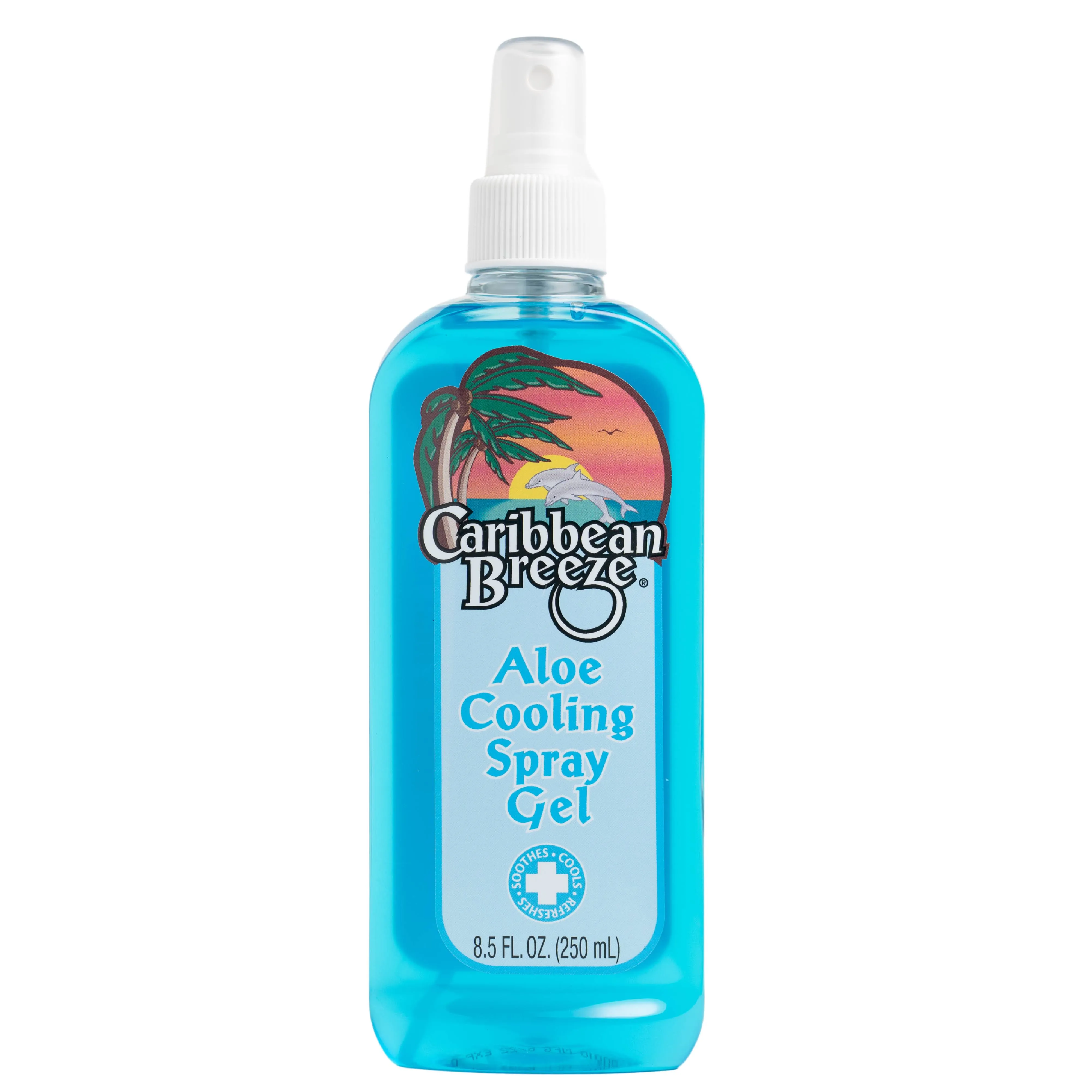 Caribbean Breeze-Aloe Cooling Spray Gel, 8.5 oz (250 ml)