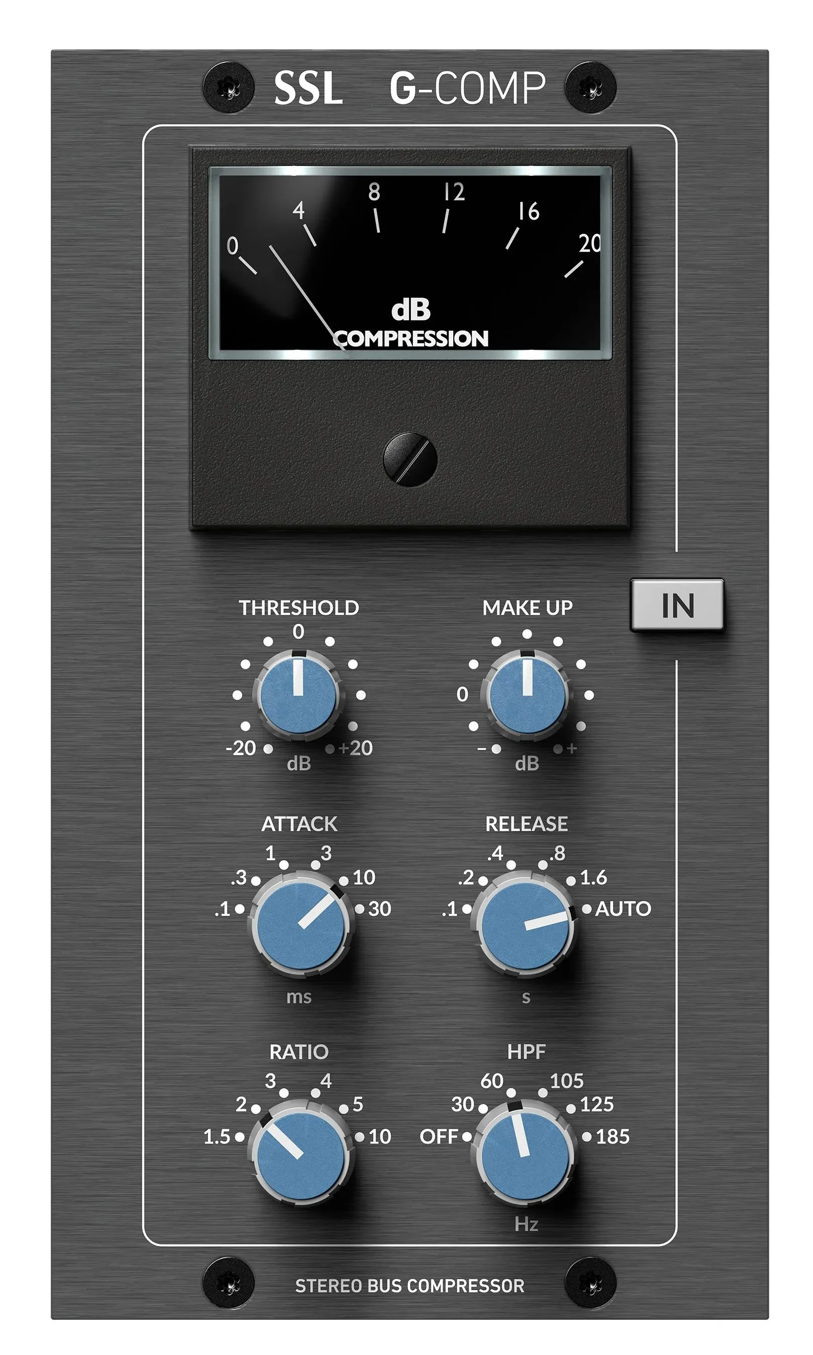 Solid State Logic Stereo Buss Compressor Module for 500-Series MK3