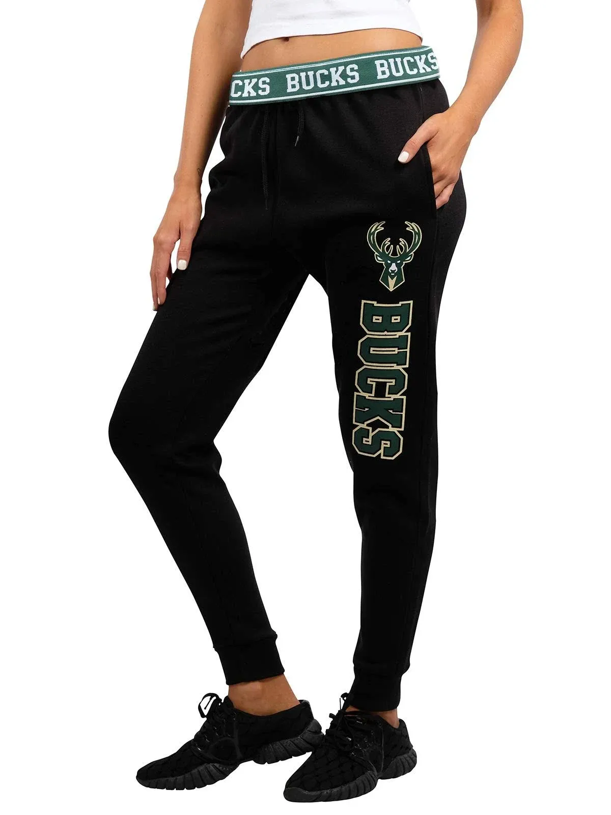 Ultra Game NBA Women's Jogger Pants Active Fleece Sweatpants