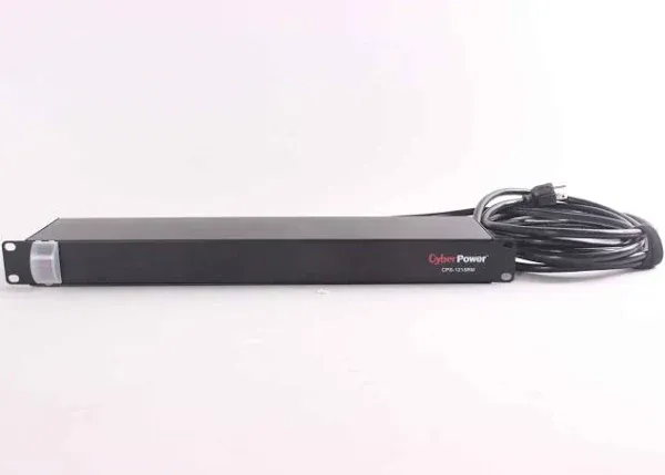 Cyberpower Cps1215Rm Power Distribution Unit (Pdu) 1U Black