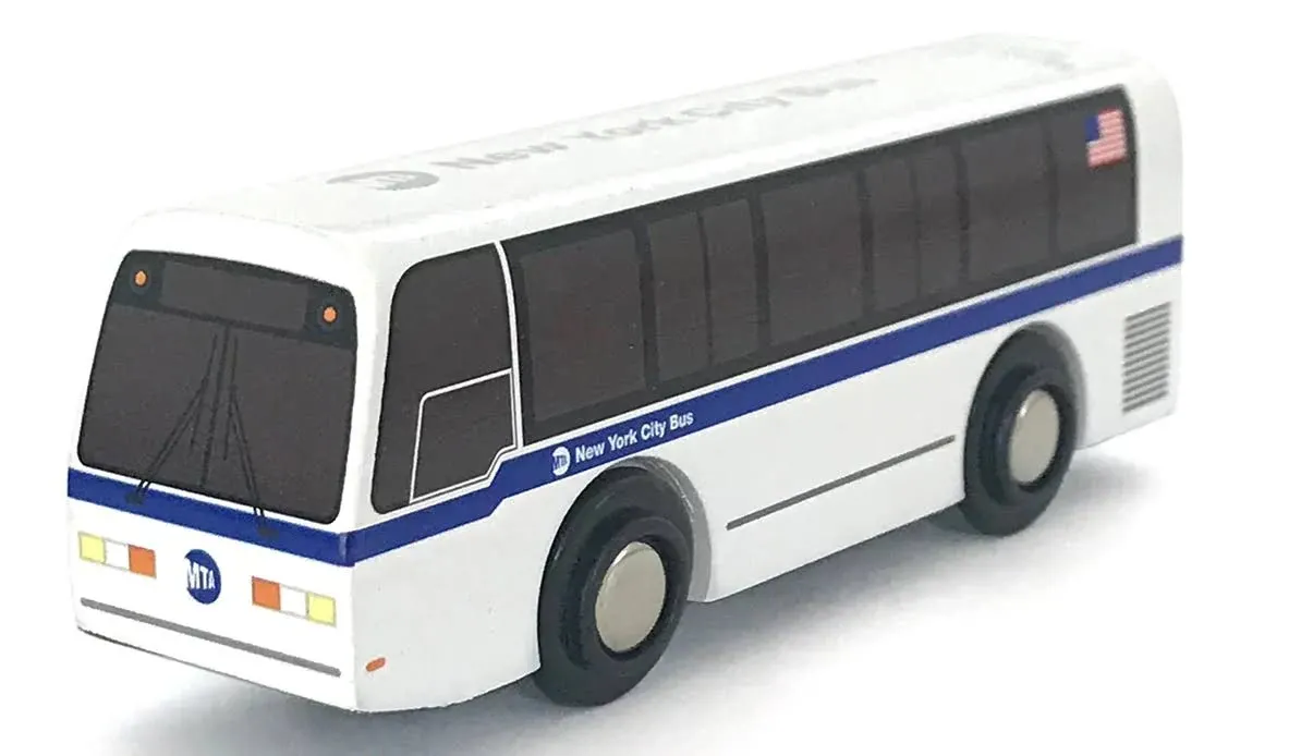 Munipals MP01-2102 Wooden Nova RTS-06 New York City Nyc Bus