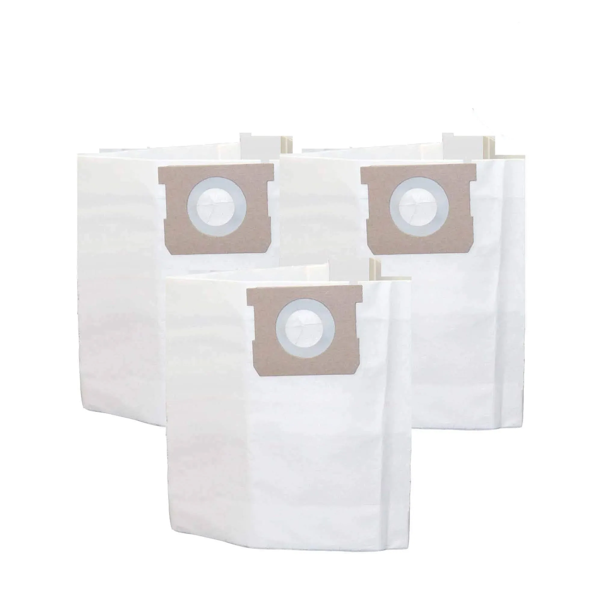 Think Crucial Replacement Bags, Fits Vacmaster 5-6 Gallon Wet & Dry Vacs, Compatible with Part # VDBS (3 pack)