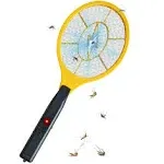 ® Electric Fly Swatter Bug Zapper Battery Operated Flies Killer Indoor &amp; Outd...