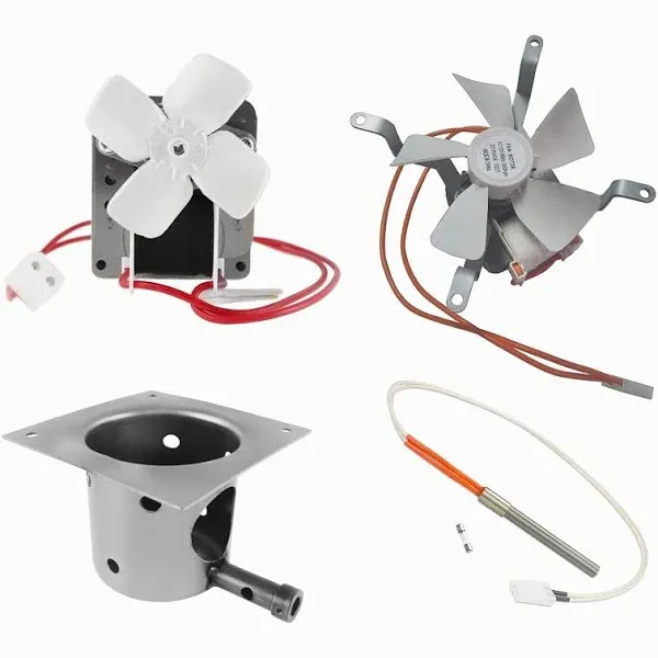 BBQ-PLUS Auger Motor, Grill Induction Fan, Fire Burn Pot and Hot Rod Ignitor ...