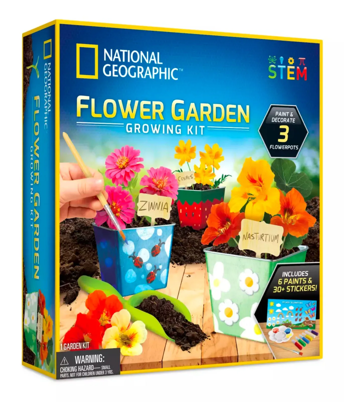 Create Your Own Blooming Paradise: NATIONAL GEOGRAPHIC Flower &amp; Herb Gardening K