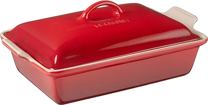 Le Creuset 4 qt. Heritage Covered Rectangular Casserole - Caribbean