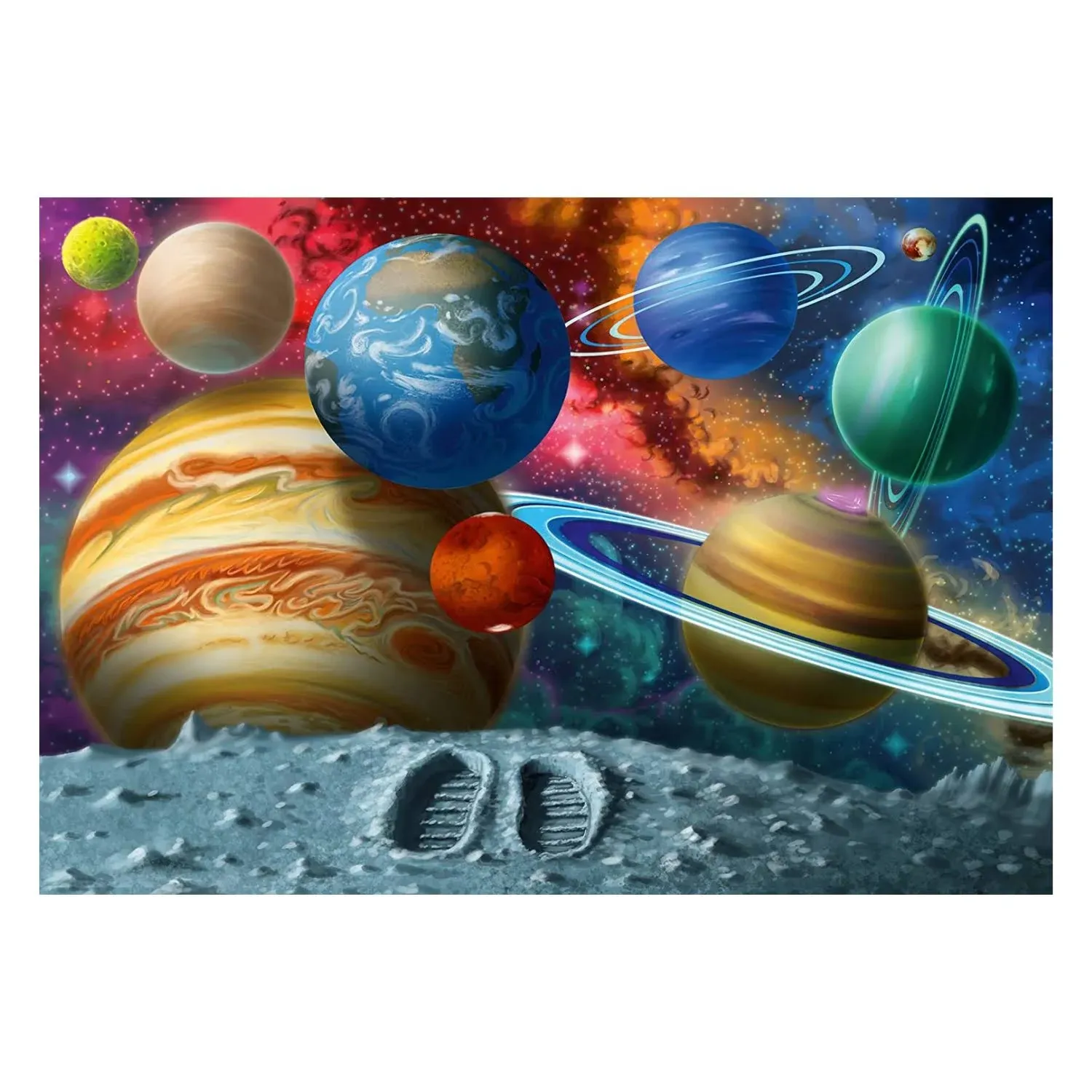 Ravensburger Puzzle - Stepping Into Space 24 piece Floor