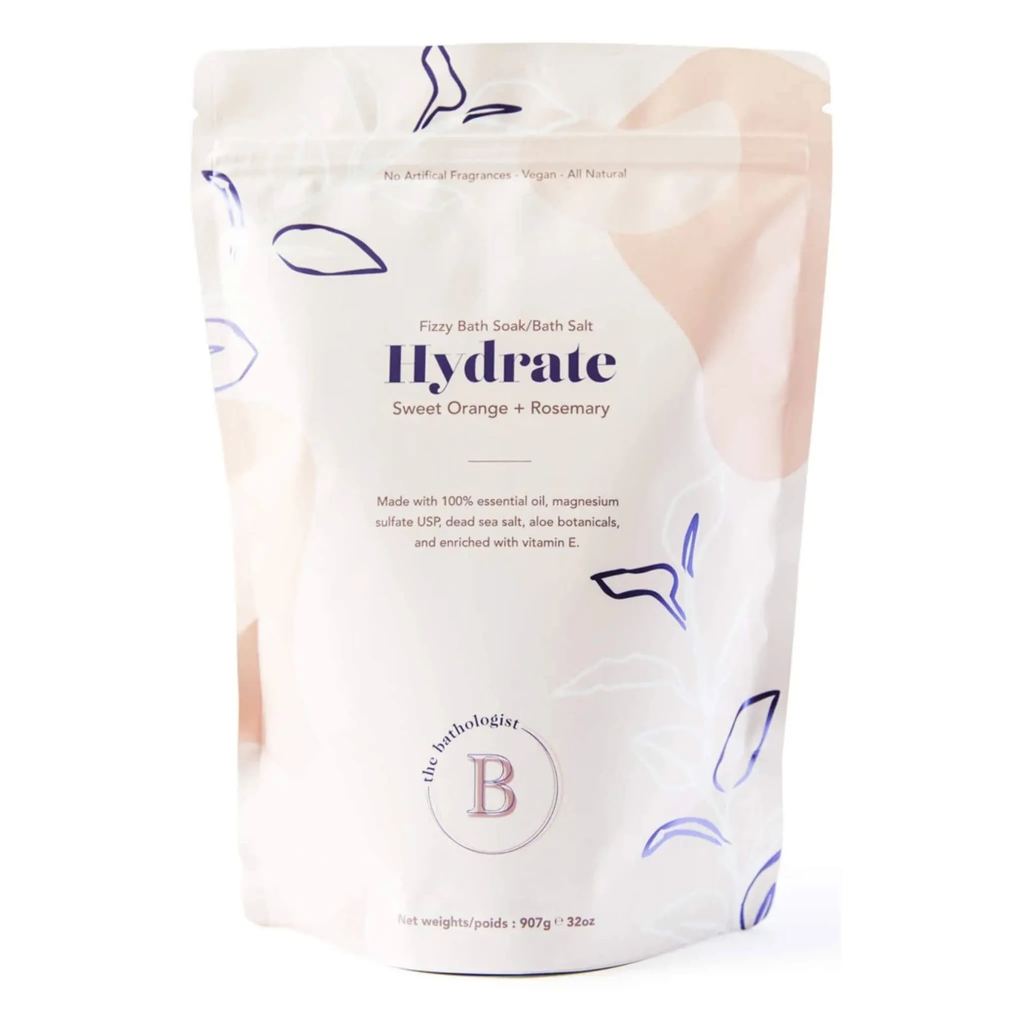 The Bathologist Hydrate Fizzy Bath Soak