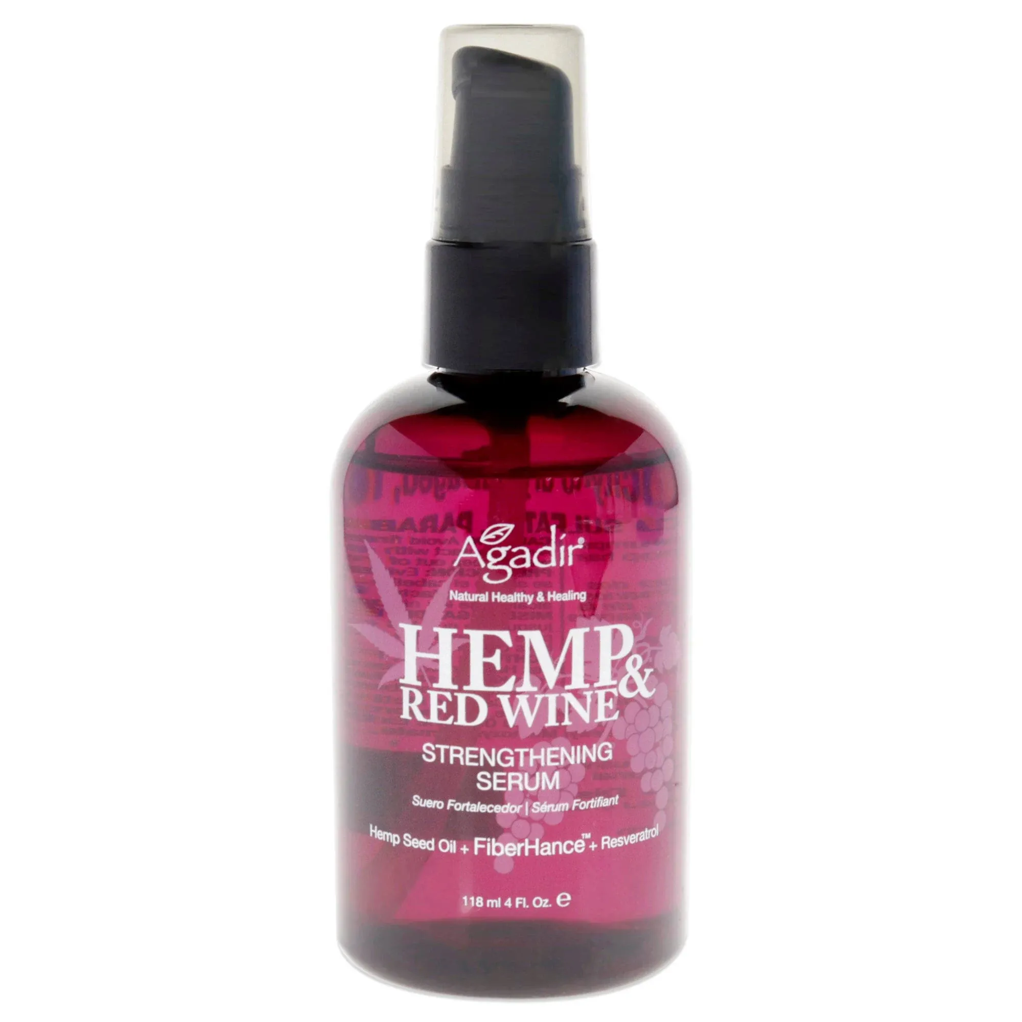 Agadir Hemp & Red Wine Strengthening Serum 4 oz